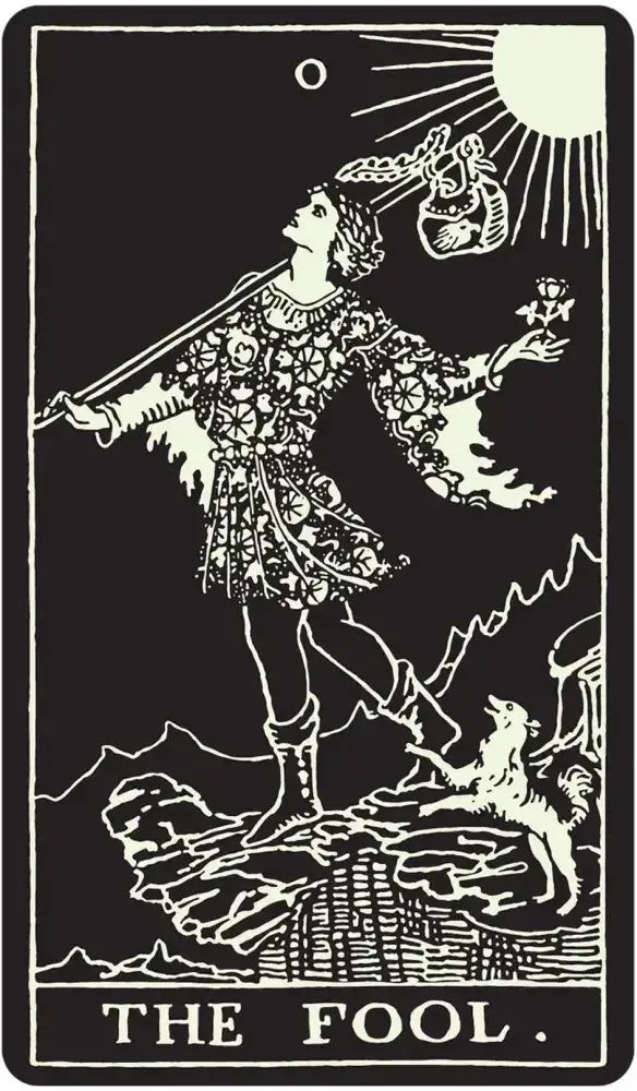 Glow In The Dark Tarot Deck & Guidebook
