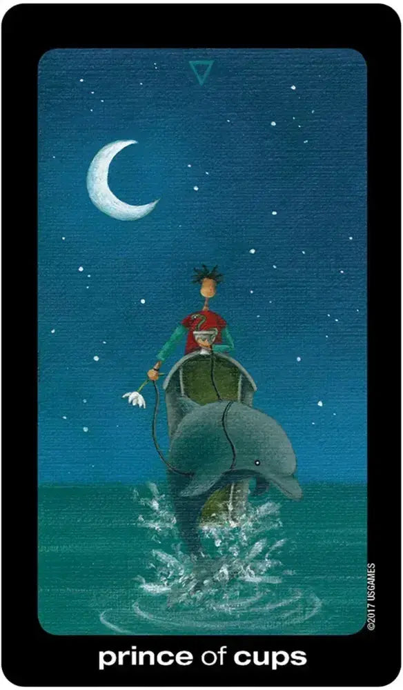 Sun and Moon Tarot in a Tin - Tarot Deck & Booklet