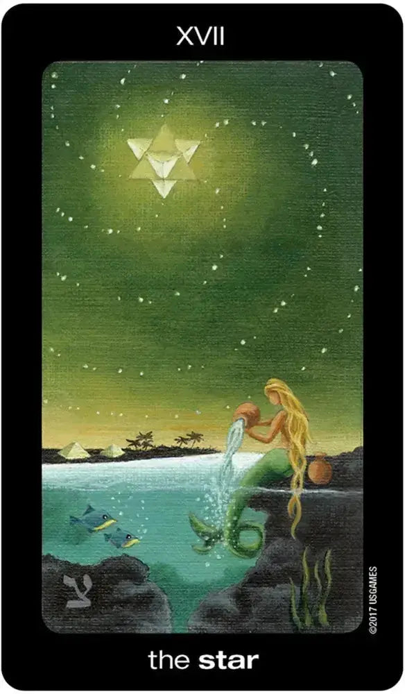 Sun and Moon Tarot in a Tin - Tarot Deck & Booklet