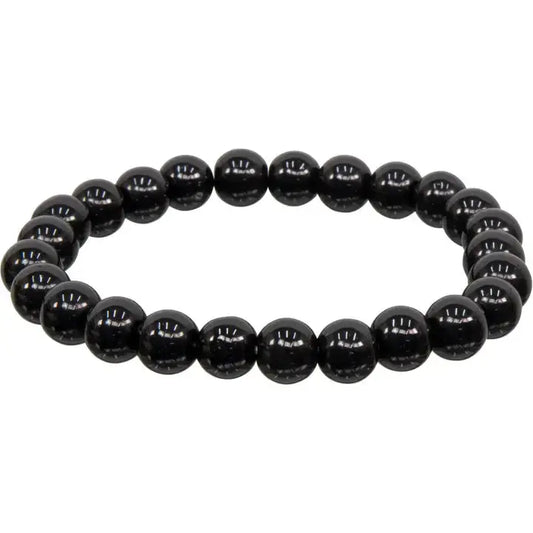 Black Obsidian - Crystal Bracelet - Sacred Tree