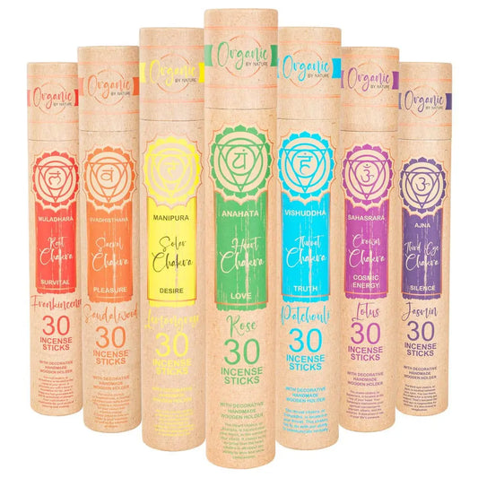 Crown Chakra Incense Sticks with Incense Holder (Lotus/30)