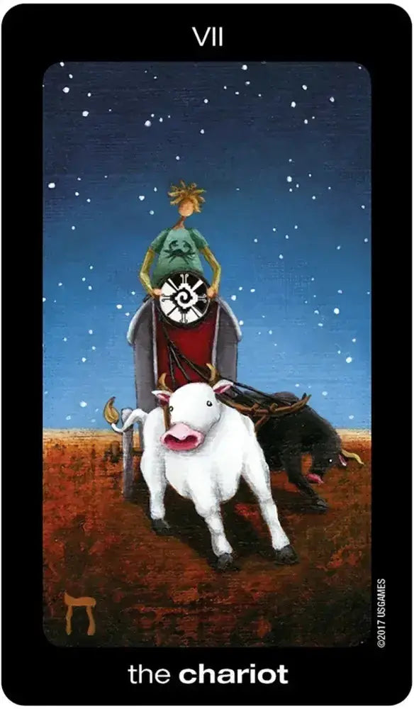 Sun and Moon Tarot in a Tin - Tarot Deck & Booklet