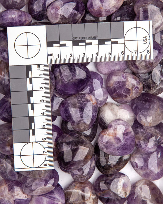 Amethyst Heart - Crystal Heart - Sacred Tree