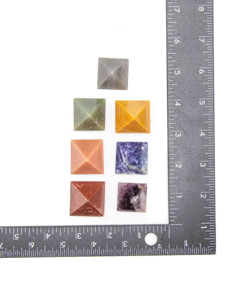 Chakra Pyramid Set