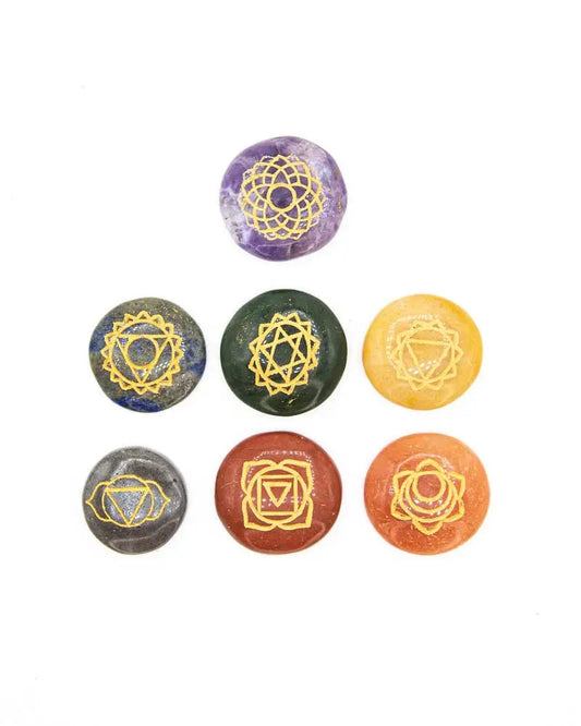 Chakra Stone Set - Round