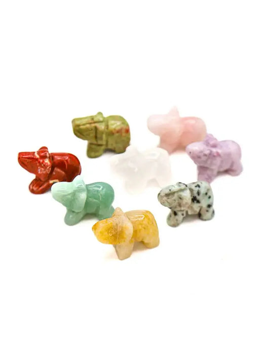 Crystal Elephants