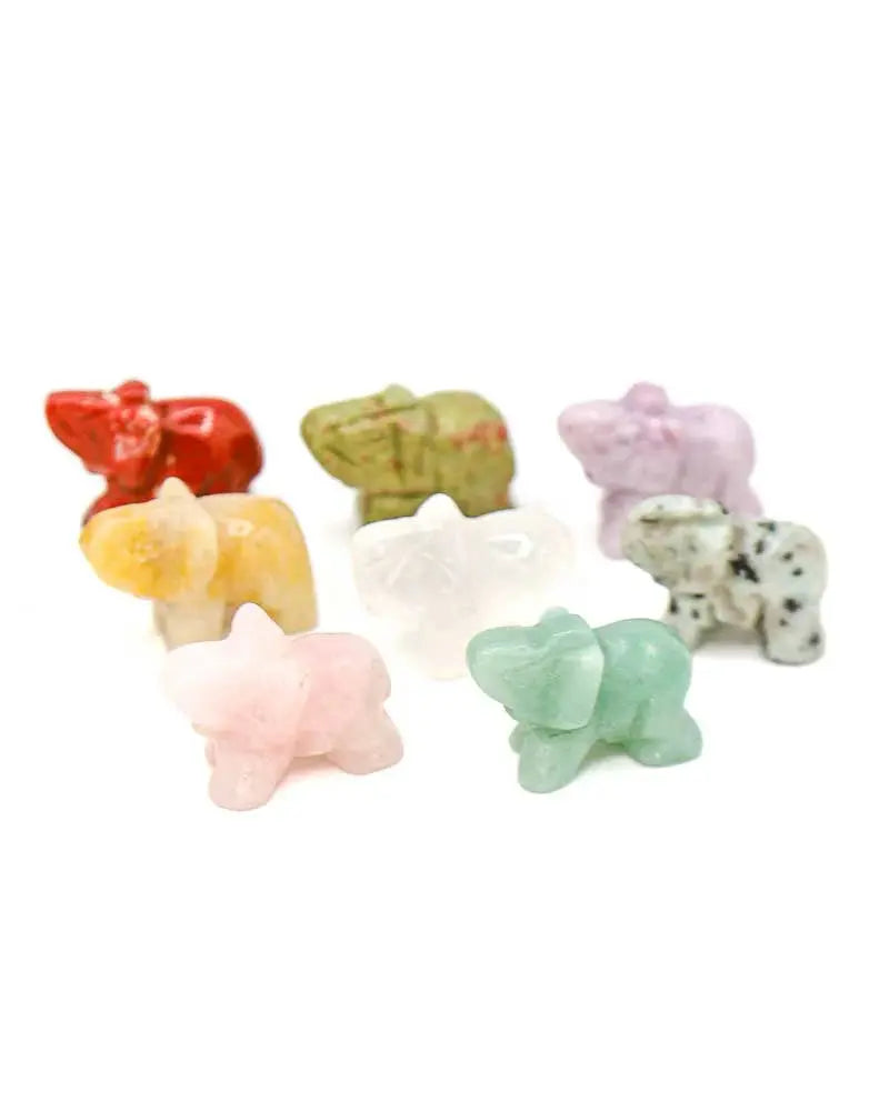 Crystal Elephants