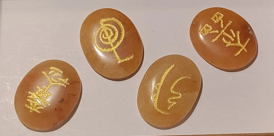 Golden Quartz Reiki Set