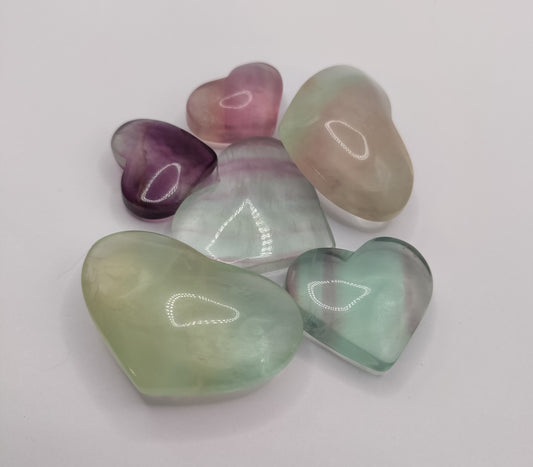 Fluorite Hearts