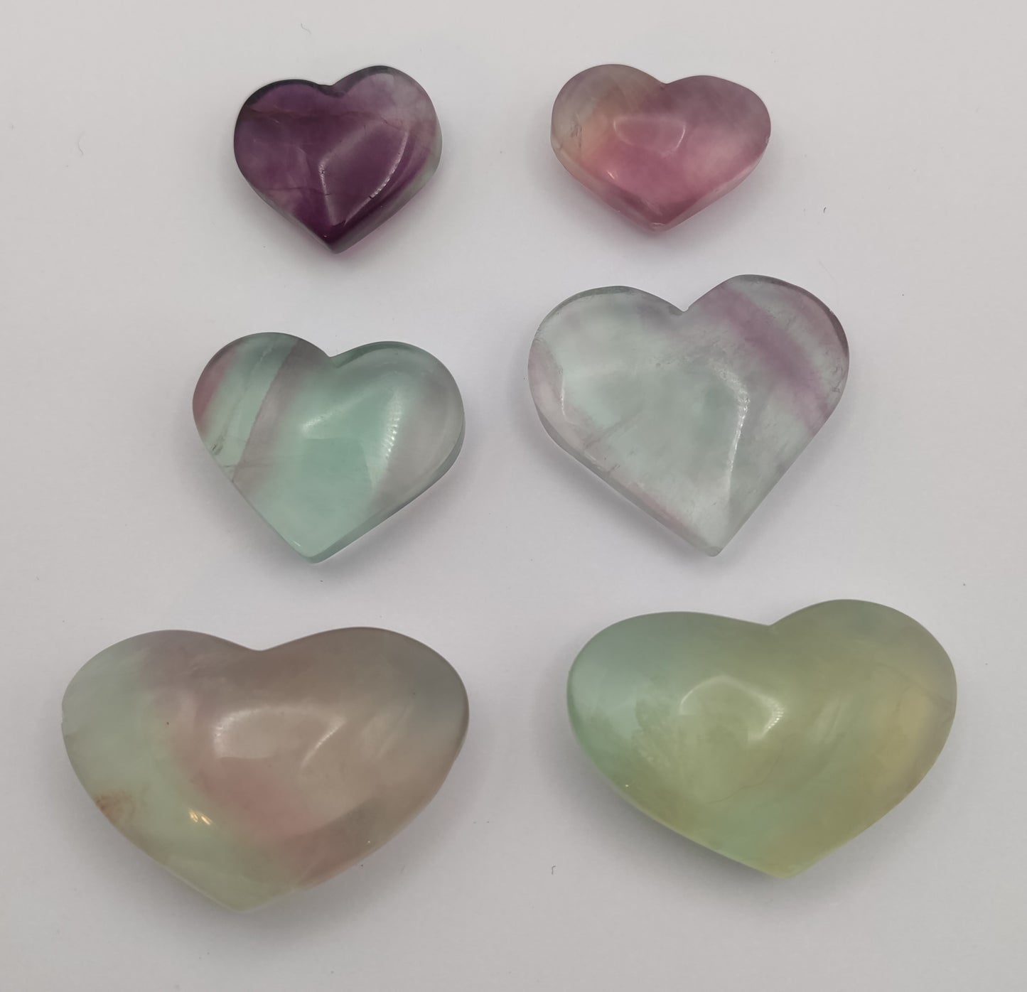 Fluorite Hearts