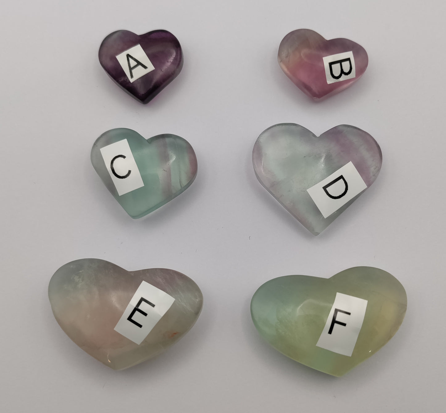 Fluorite Hearts