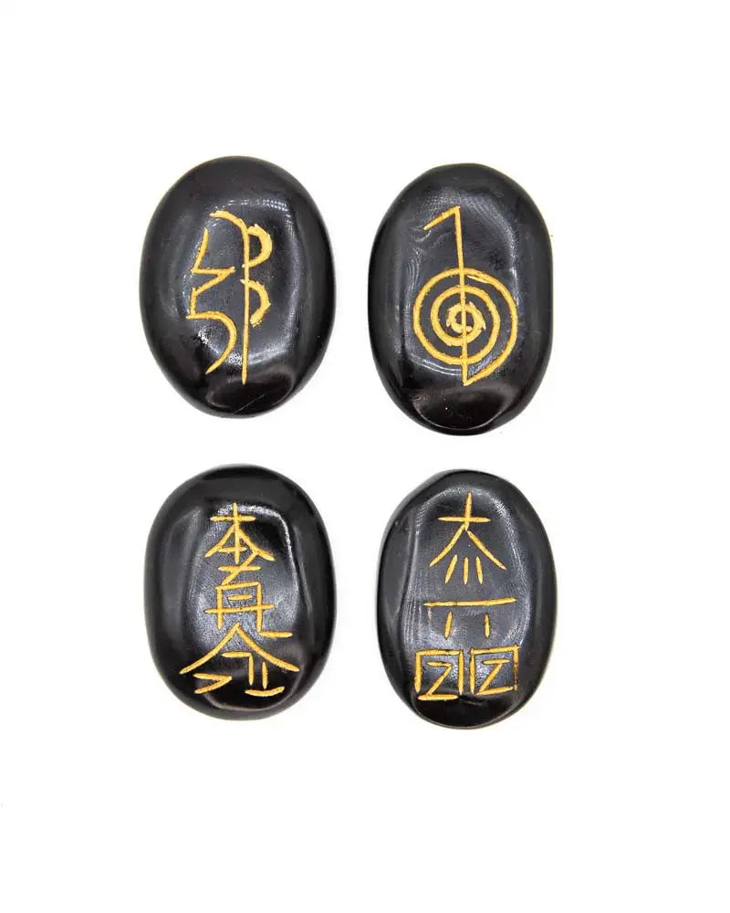 Obsidian Reiki Set