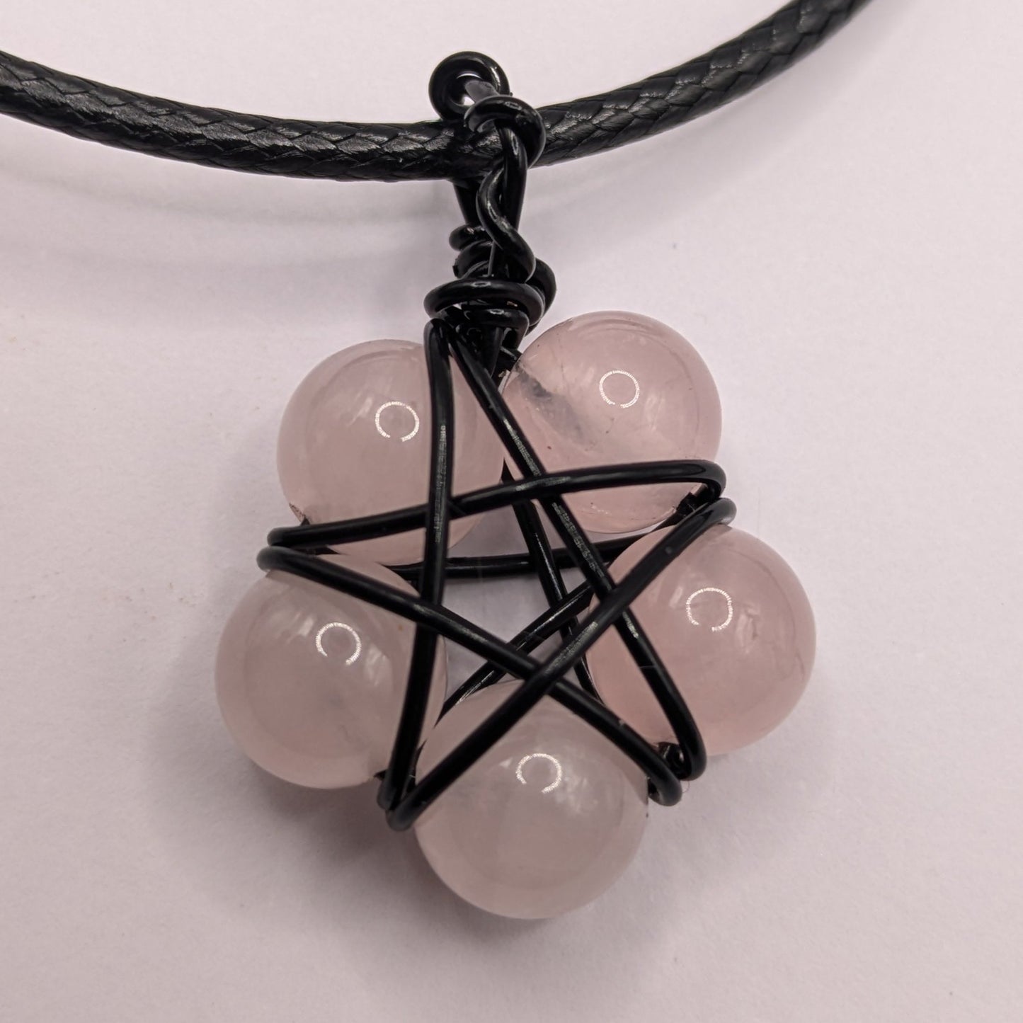 Crystal Pentagram Necklace