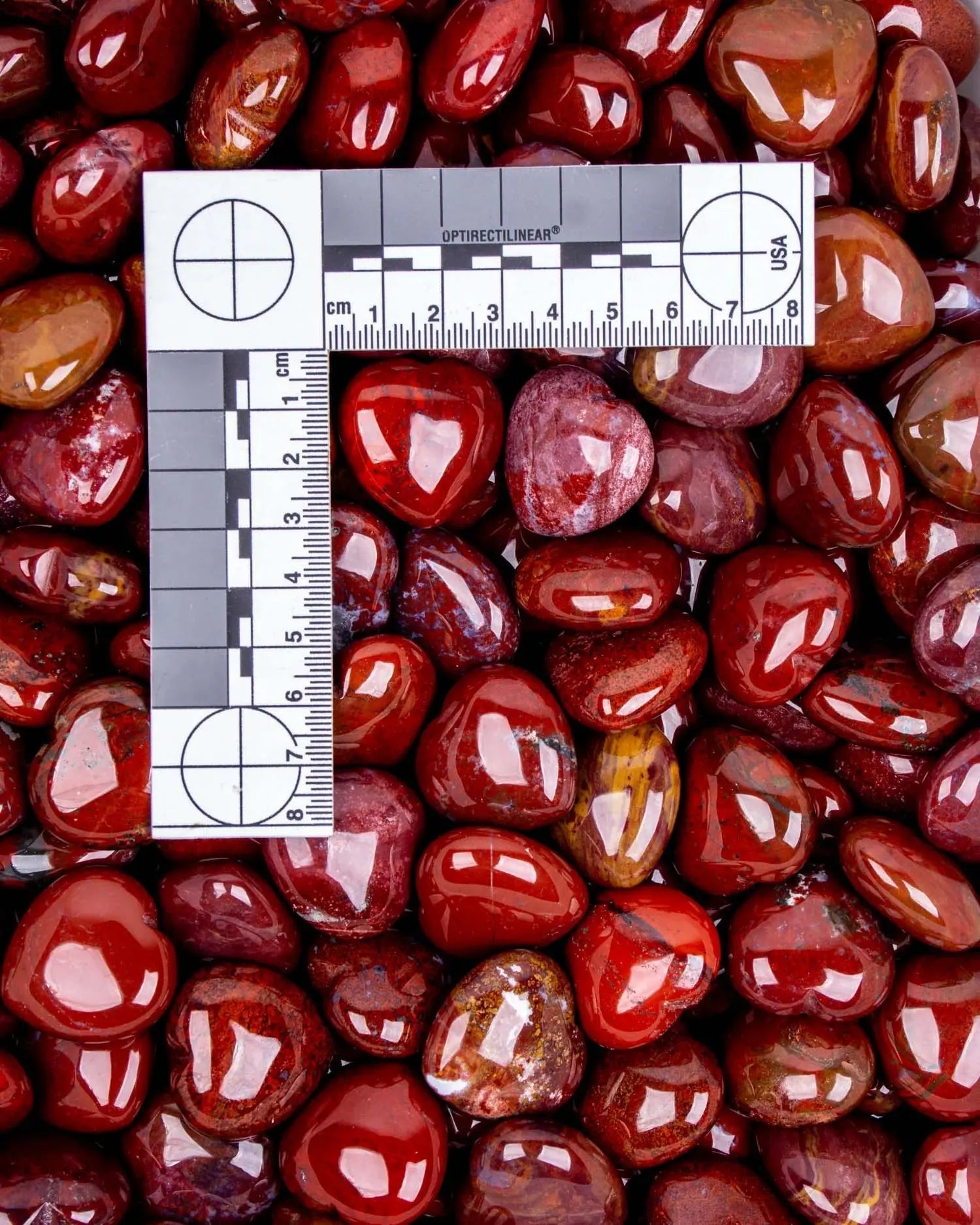 Red Jasper Heart - Crystal Heart - Sacred Tree
