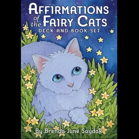 Affirmations of the Fairy Cats Deck and Book Set