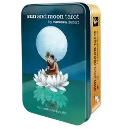 Sun and Moon Tarot in a Tin - Tarot Deck & Booklet
