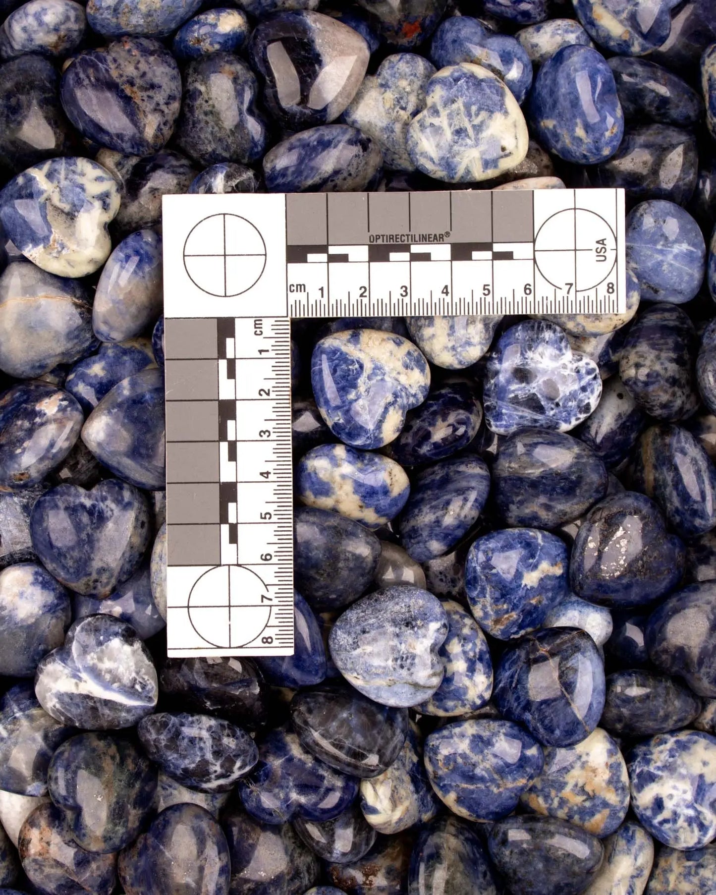 Sodalite Heart - 30mm - Sacred Tree