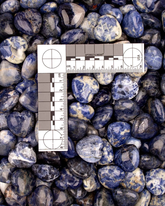 Sodalite Heart - 30mm - Sacred Tree