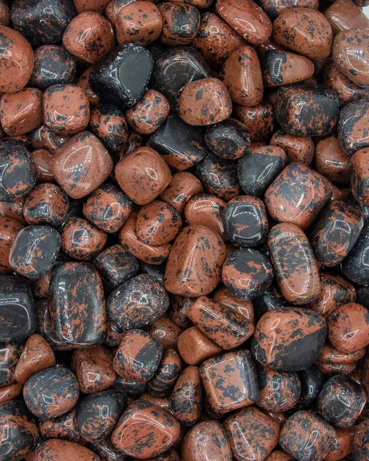Tumbled Mahogany Obsidian
