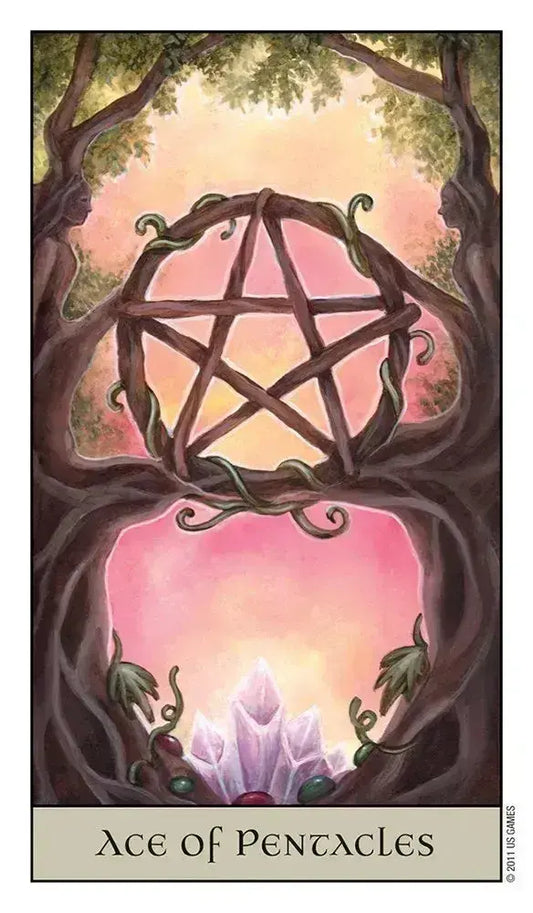 Crystal Visions Tarot Deck & Instruction Booklet