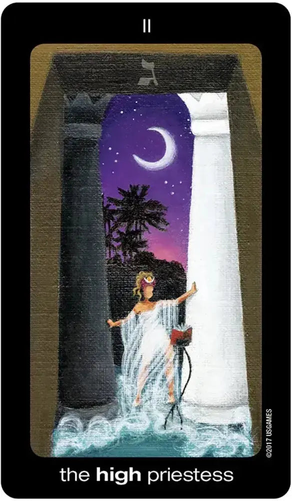 Sun and Moon Tarot in a Tin - Tarot Deck & Booklet