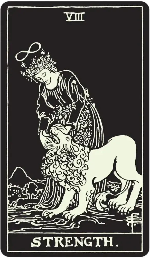 Glow In The Dark Tarot Deck & Guidebook
