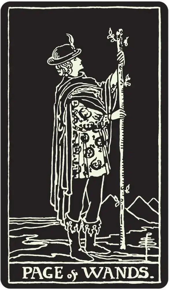 Glow In The Dark Tarot Deck & Guidebook