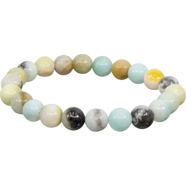 Mixed Amazonite - Crystal Bracelet - Sacred Tree