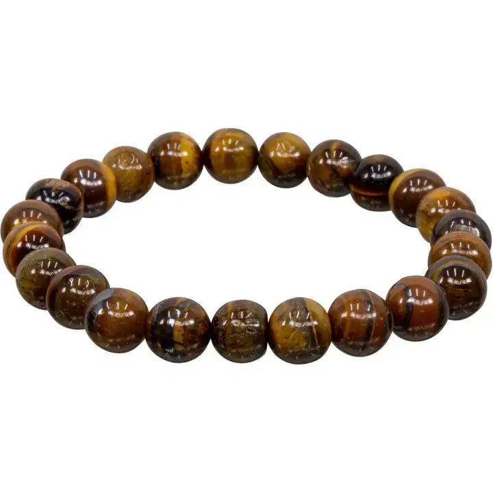 Tiger's Eye - Crystal Bracelet - Sacred Tree