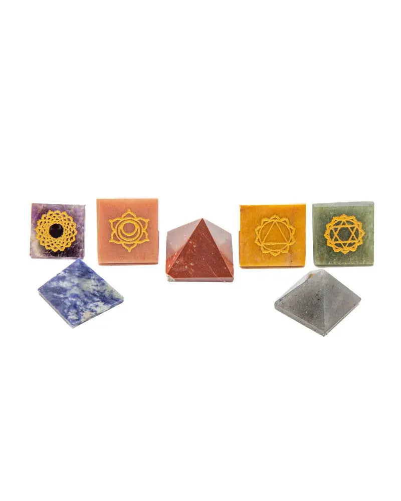 Chakra Pyramid Set