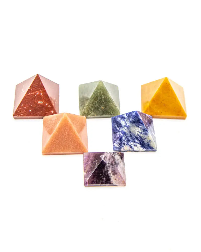 Chakra Pyramid Set