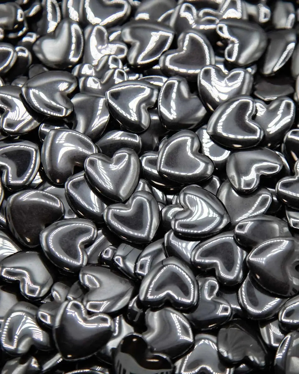 Hematite Heart - 20mm