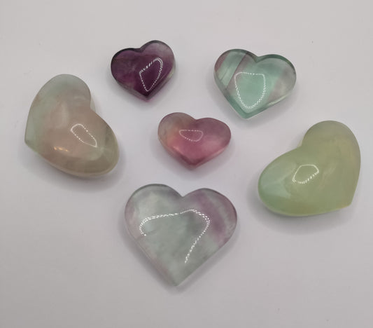 Fluorite Hearts