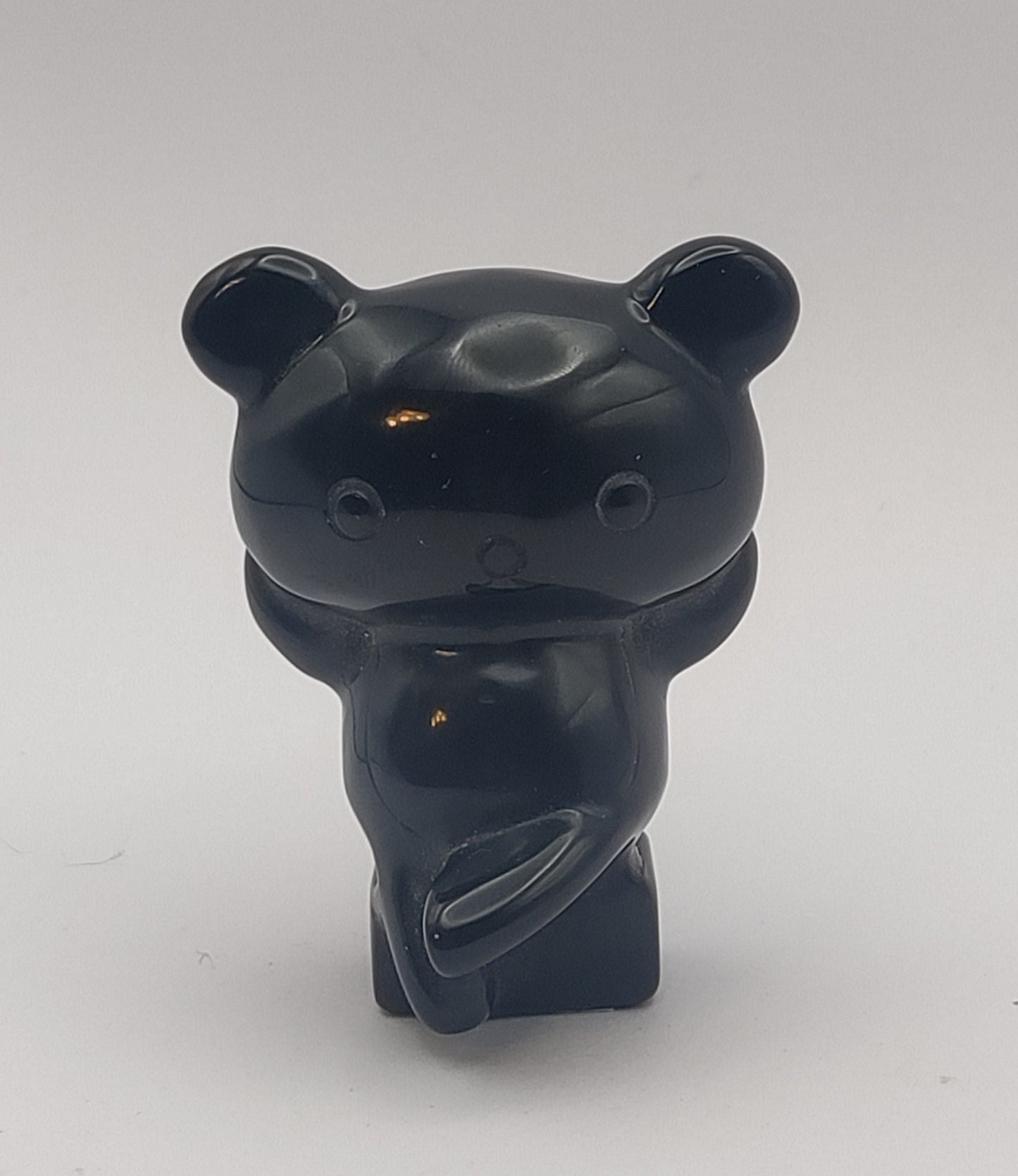 Obsidian Teddy Bear