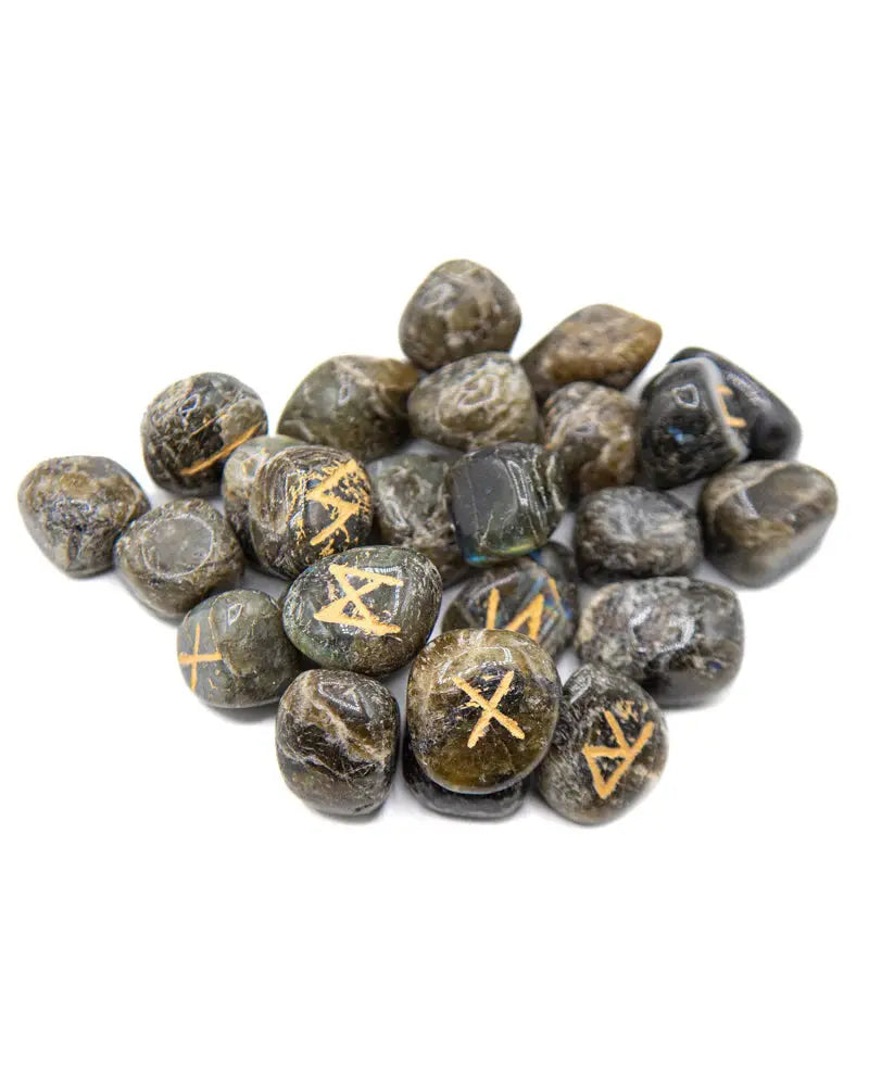 Labradorite Rune Set