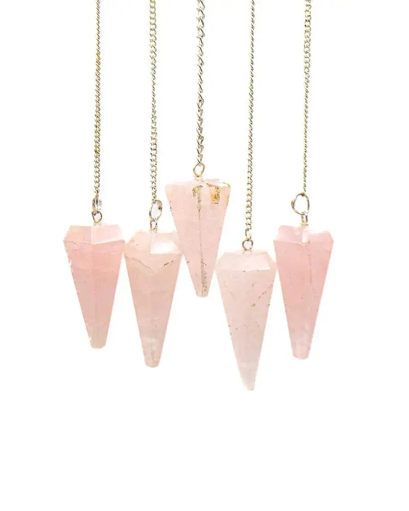 Rose Quartz Pendulum