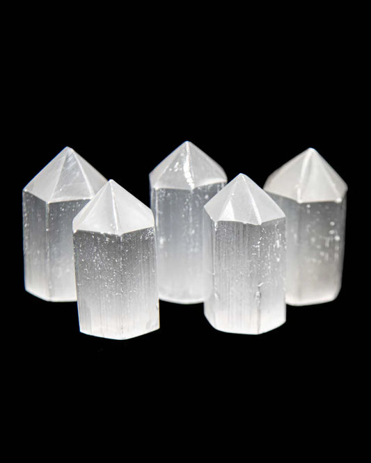 Polished Selenite Tower - 2in