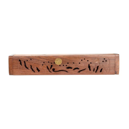 Sun And Moon 12" Incense Box